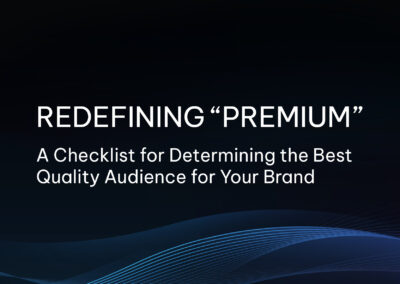 Redefining Premium